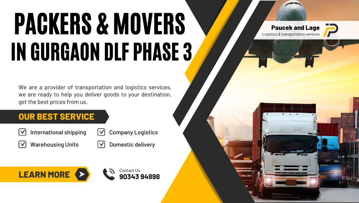 Packers and Movers In Gurgaon DLF Phase 3