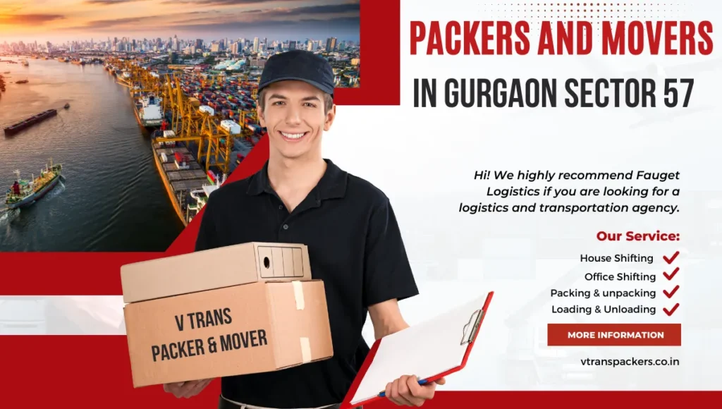 Packers and Movers in Gurgaon Sector 57